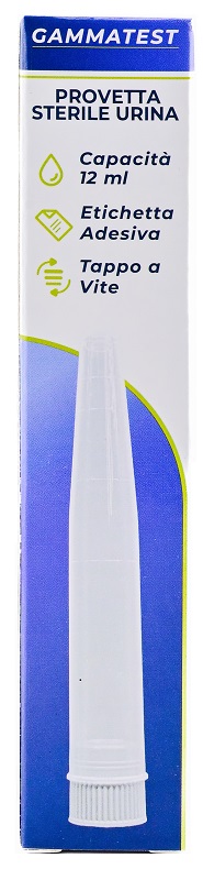 PROVETTA STERILE PER URINA 12ML GAMMADIS - farmacialombardia.it