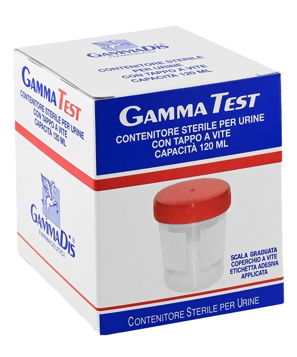 CONTENITORE STERILE PER LA RACCOLTA URINA 120 ML GAMMADIS - farmacialombardia.it
