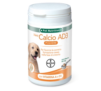 NEO CALCIO AD3 SOLUBILE SVILUPPO POLVERE BARATTOLO 200 G - farmacialombardia.it