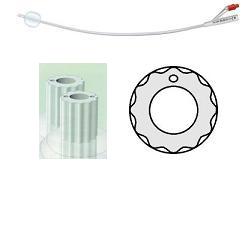 CATETERE VESCICALE IN SILICONE PROFILCATH PLUS SCANALATO 2 VIE CH16 LUNGHEZZA 31 CM PUNTA CILINDRICA 2 FORI CONTRAPPOSTI PALLONCINO 5 ML 1 PEZZO - farmacialombardia.it