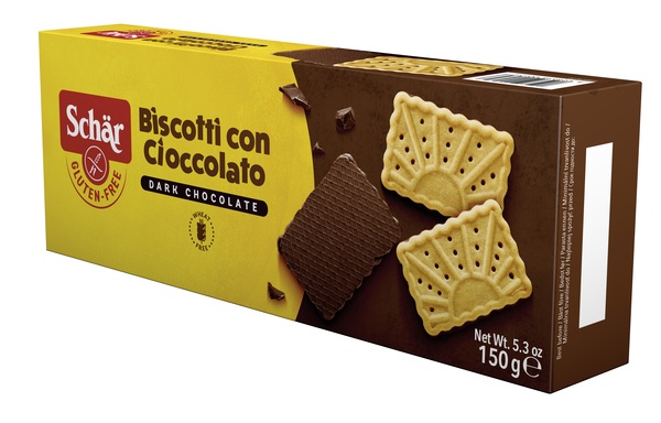 SCHAR BISCOTTO CON CIOCCOLATO DARK CHOCOLATE 150 G - farmacialombardia.it