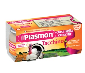 PLASMON OMOGENEIZZATO TACCHINO 80 G X 2 PEZZI - farmacialombardia.it