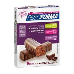PESOFORMA BARRETTA CIOCCOLATO LATTE 12 X 31 G - farmacialombardia.it