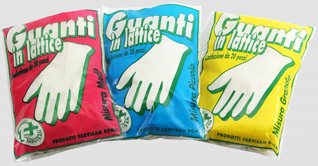 GUANTO IN LATTICE MISURA PICCOLA 20 PEZZI - farmacialombardia.it