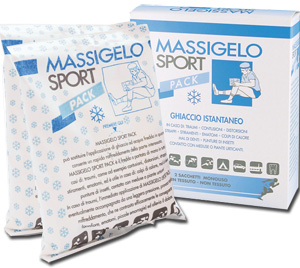 GHIACCIO ISTANTANEO MASSIGELO SPORT PACK 2 BUSTE - farmacialombardia.it