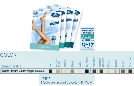 SAUBER COLLANT 70 DENARI MAGLIA MICRORETE GLACE' 1 LINEA CLASSICA - farmacialombardia.it