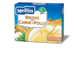 MELLIN BRODO CARNE POLLO 10 BUSTINE X 5 G - farmacialombardia.it