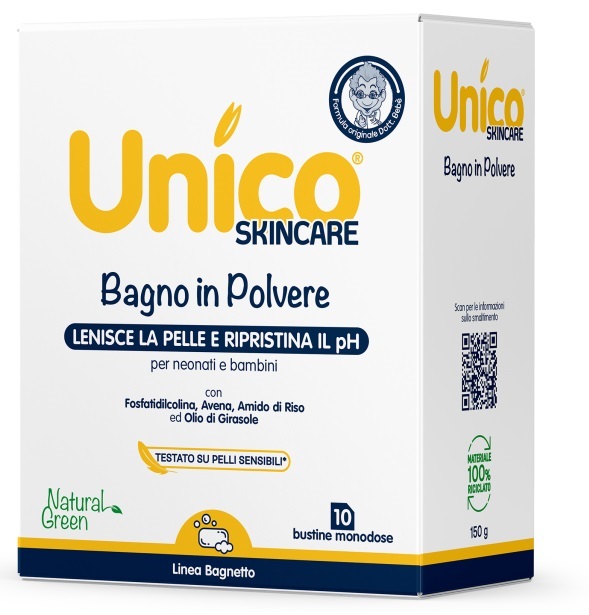 UNICO BAGNO NEON BAMBINI 10 BUSTINE 15 G - farmacialombardia.it