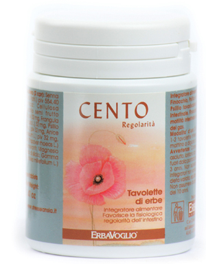 CENTO LASSATIVO ERBE 100 TAVOLETTE - farmacialombardia.it