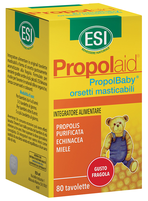 ESI PROPOLAID ORSETTI JUNIOR 80 TAVOLETTE - farmacialombardia.it
