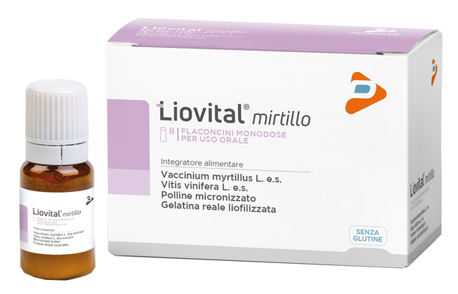 LIOVITAL MIRTILLO 8 FLACONCINI 10 ML - farmacialombardia.it