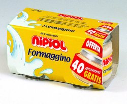 NIPIOL OMOGENEIZZATO FORMAGGINO 80 G 2 PEZZI - farmacialombardia.it