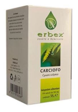 CARCIOFO 100 CAPSULE 380MG - farmacialombardia.it