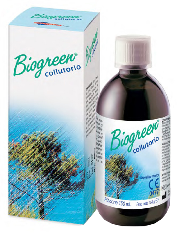 COLLUTORIO BIOGREEN 150 ML - farmacialombardia.it