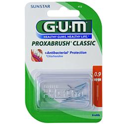 GUM PROXABRUSH CLASSIC 412 SCOVOLINO INTERDENTALE 8 PEZZI - farmacialombardia.it