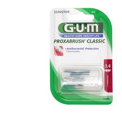 GUM PROXABRUSH CLASSIC 612 SCOVOLINO INTERDENTALE 8 PEZZI - farmacialombardia.it