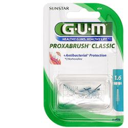 GUM PROXABRUSH CLASSIC 614 SCOVOLINO INTERDENTALE 8 PEZZI - farmacialombardia.it