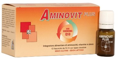 AMINOVIT PLUS COENZIMA Q10 10 FLACONCINI 10 ML - farmacialombardia.it