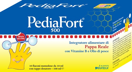 PEDIAFORT 500 10 FLACONI - farmacialombardia.it