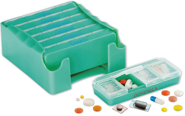 PILLOLIERA PILLOLBOX CONTENITORE 7GIORNI MADE IN ITALY - farmacialombardia.it