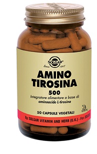 AMINO TIROSINA 500 50 CAPSULE VEGETALI - farmacialombardia.it