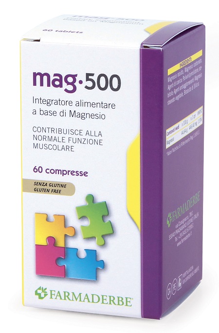 MAG 500 60 COMPRESSE - farmacialombardia.it