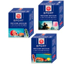 TAPPO AURICOLARE IN SILICONE PIC SPORT 6 PEZZI - farmacialombardia.it