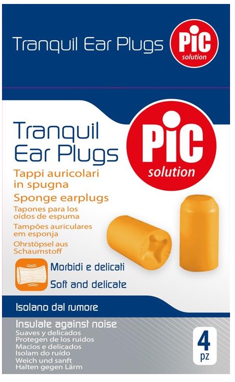 TAPPI AURICOLARI TRANQUIL IN SPUGNA 4 PEZZI - farmacialombardia.it