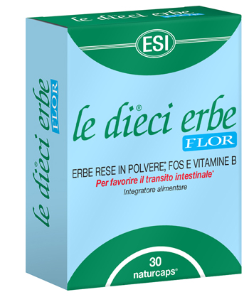 ESI LE DIECI ERBE FLOR 30 CAPSULE - farmacialombardia.it