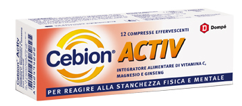 CEBION ACTIV 12 COMPRESSE EFFERVESCENTI - farmacialombardia.it