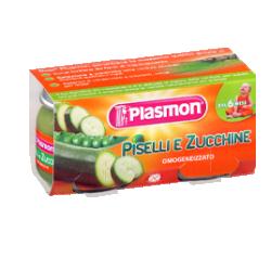 PLASMON OMOGENEIZZATO PISELLI ZUCCHINE 80 G X 2 PEZZI - farmacialombardia.it