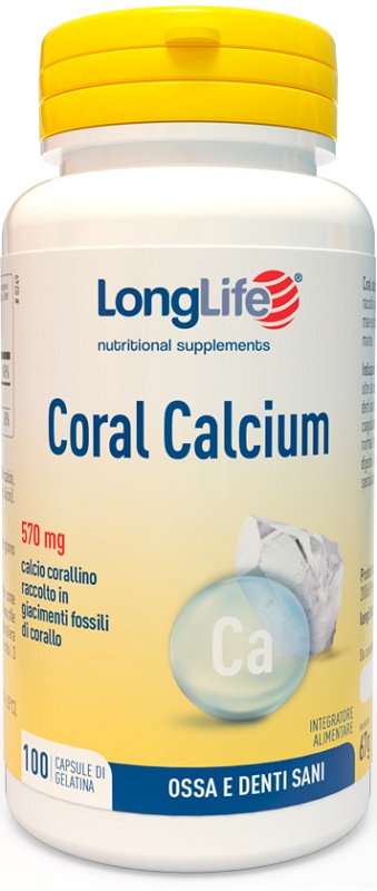 LONGLIFE CORAL CALCIUM 100 CAPSULE - farmacialombardia.it
