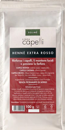 HENNE EXTRA ROSSO 100G - farmacialombardia.it