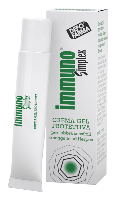 IMMUNO SIMPLEX CREMA GEL PROTETTIVA LABBRA 8 ML - farmacialombardia.it