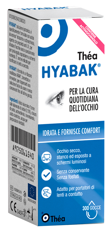 HYABAK SOLUZIONE OFTALMICA 10 ML - farmacialombardia.it