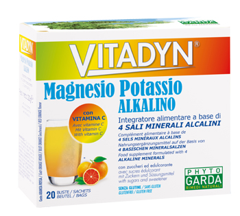 VITADYN MAGNESIO POTASSIO ALKALINO 20 BUSTINE - farmacialombardia.it