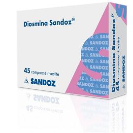 DIOSMINA SANDOZ 45 COMPRESSE RIVESTITE - farmacialombardia.it