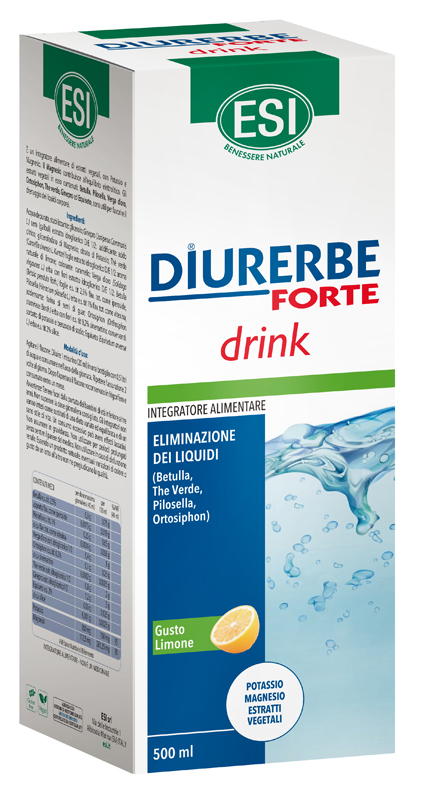 ESI DIURERBE FORTE DRINK LIMONE 500 ML - farmacialombardia.it