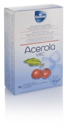 ACEROLA VITAMINA C 80 TAVOLETTE - farmacialombardia.it