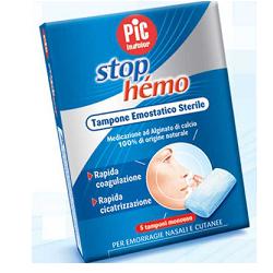 TAMPONE EMOSTATICO STERILE STOP HEMO 5BUSTE - farmacialombardia.it