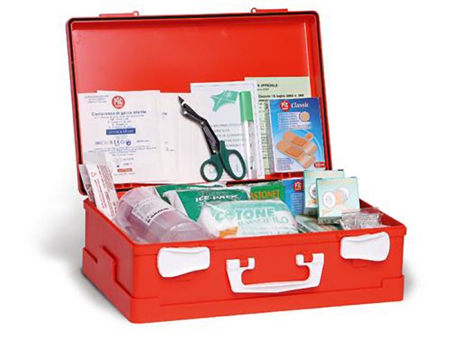 PACCHETTO DI MEDICAZIONE REINTEGRO DEL PACCO BASE COMPLETO ALLEGATO1 DM 388 DEL 15/07/2003 - farmacialombardia.it