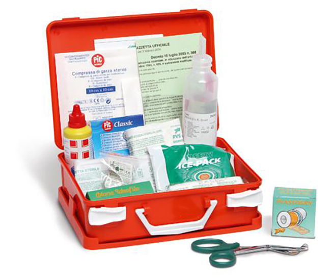 PACCHETTO DI MEDICAZIONE REINTEGRO DEL PACCO BASE COMPLETO ALLEGATO 2 DM 388 DEL 15/07/2003 - farmacialombardia.it