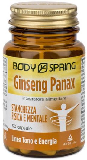 BODY SPRING GINSENG 50 CAPSULE - farmacialombardia.it