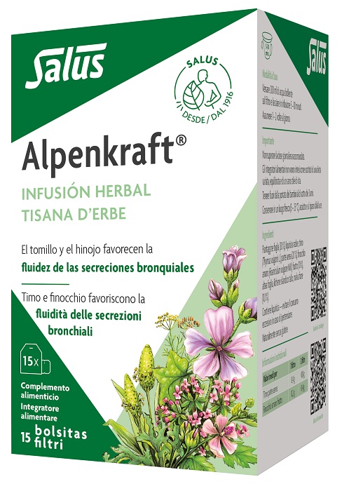 ALPENKRAFT TISANA 15 FILTRI - farmacialombardia.it