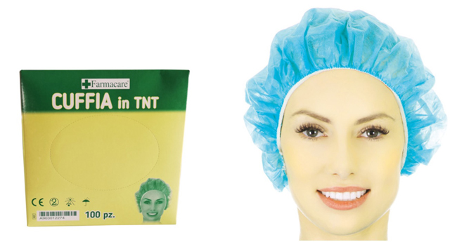 CUFFIA TNT 100 PEZZI - farmacialombardia.it