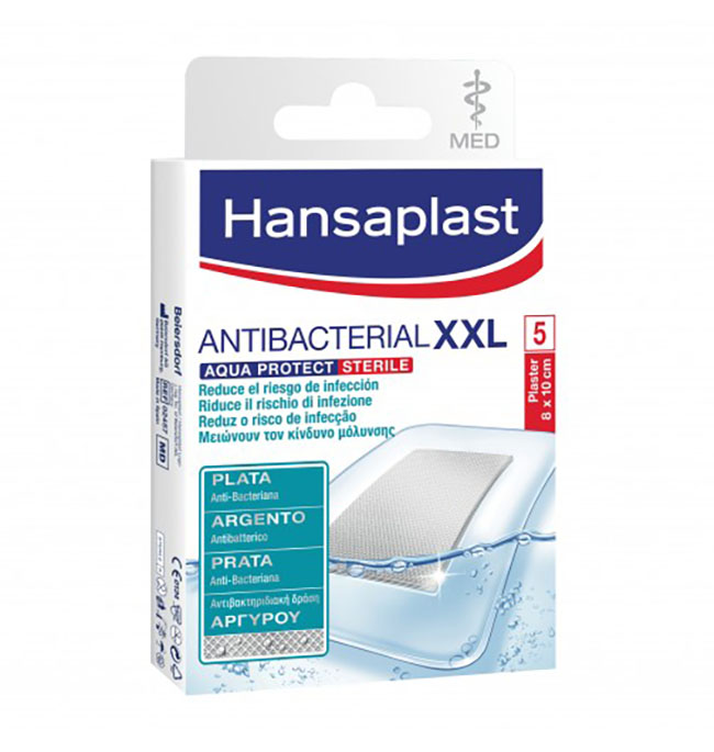 HANSAPLAST MED AQUA PROTECT WOUND CARE MEDICAZIONE 80X100 CM 5 PEZZI - farmacialombardia.it