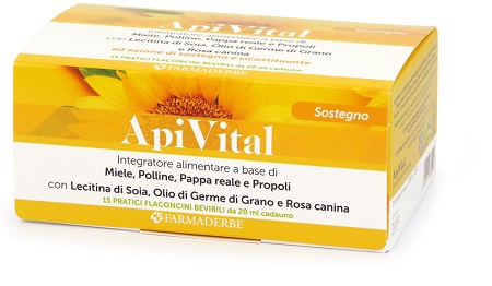 APIVITAL 15 FLACONCINI DA 20 ML - farmacialombardia.it