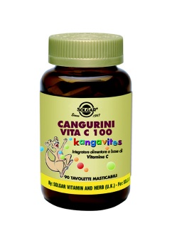 CANGURINI VITAMINA C 100 COMPRESSE MASTICABILI - farmacialombardia.it