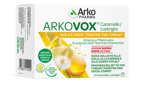 ARKOVOX MIELE/LIMONE 24 CARAMELLE - farmacialombardia.it