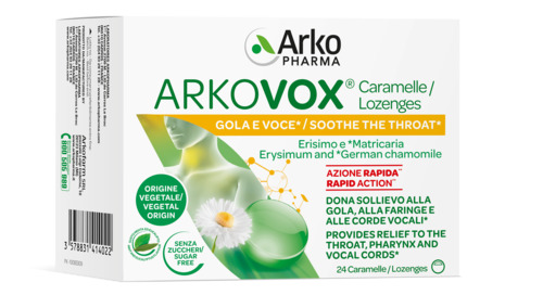 ARKOVOX MENTA/EUCALIPTO 24 CARAMELLE - farmacialombardia.it